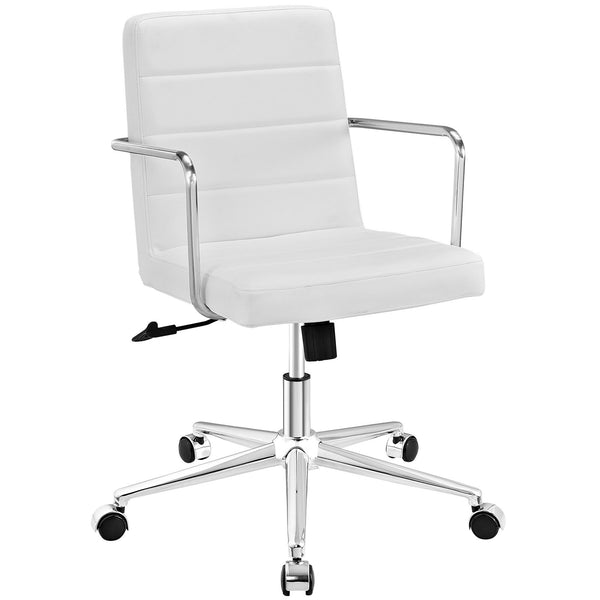 Cavalier Mid Back Office Chair - White
