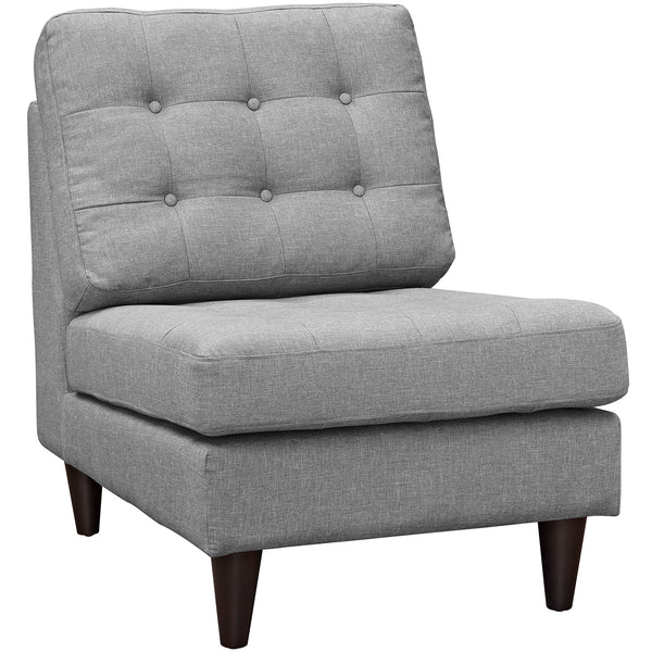 Empress Lounge Chair - Light Gray
