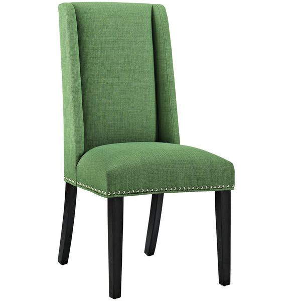 Baron Fabric Dining Chair - Green
