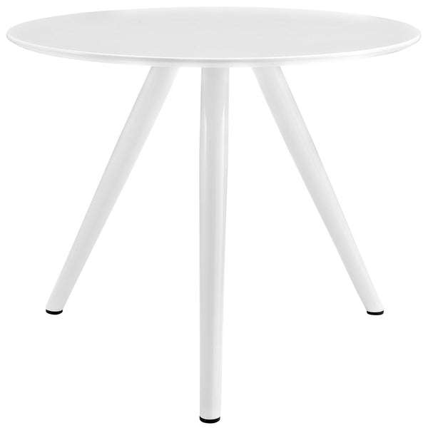 Lippa 36" Wood Top Dining Table with Tripod Base - White