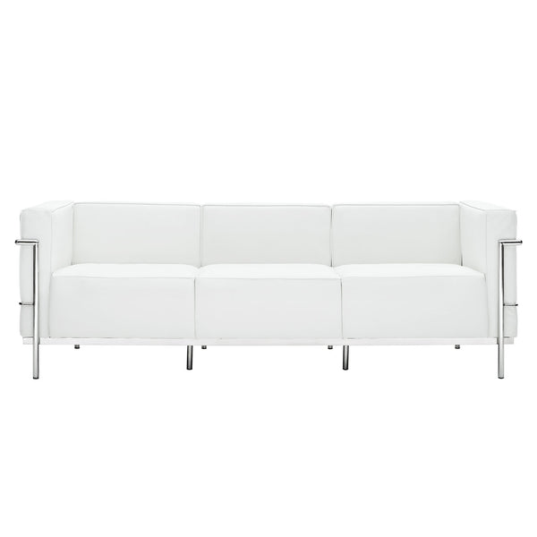 Charles Grande Sofa - White