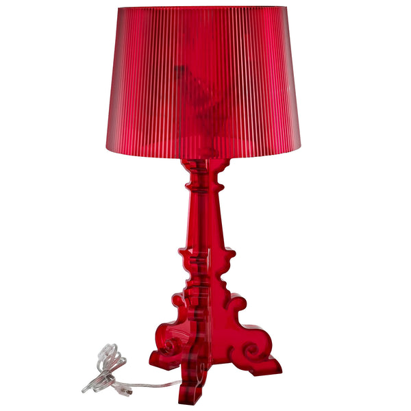 French Grand Table Lamp - Red