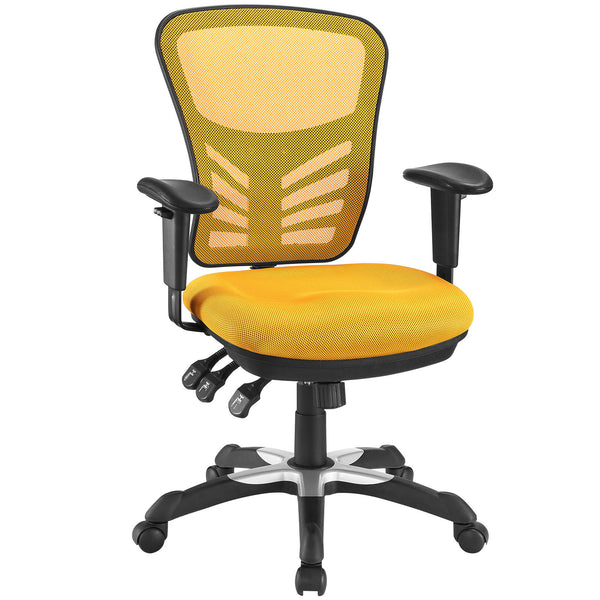 Articulate Mesh Office Chair - Orange