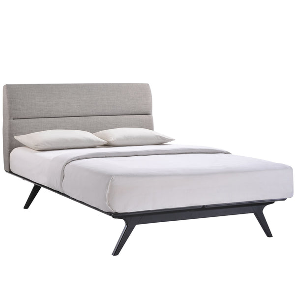 Addison Queen Bed - Black Gray