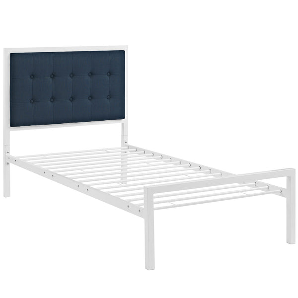 Millie Twin Bed - White Azure