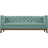 Anna Fabric Mid Century Modern Style Sofa - LAGUNA